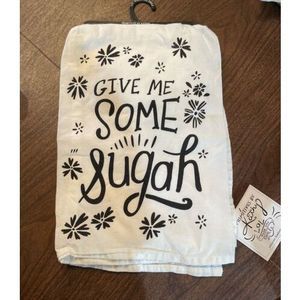 Primitives by Kathy 28”x28” Dish Towel Give Me Some Sugah